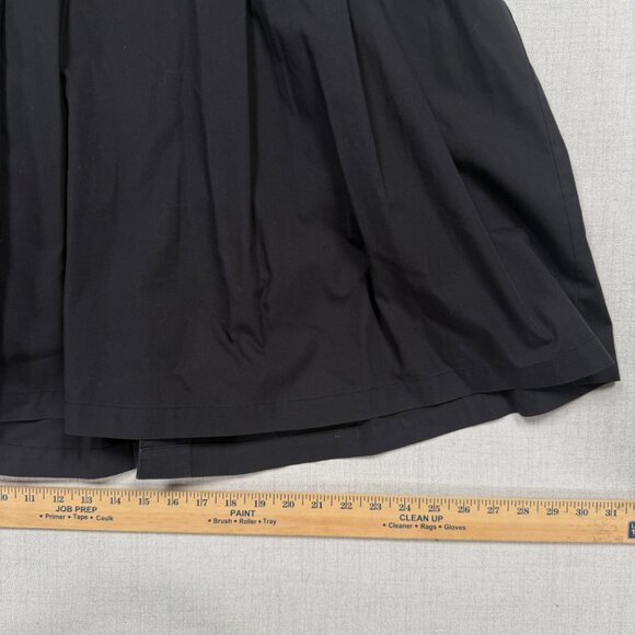 Brooks Brothers 346 Fit & Flare Dress Black Collared Short Sleeves Size 14 - Picture 8 of 13